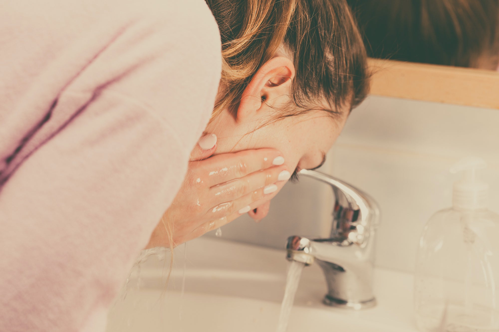 Does Washing Your Face Cause Acne?